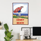 ショアヴィンテージスタイルポスター ポスター (ホームオフィス)