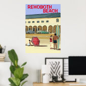 ショアヴィンテージスタイルポスター ポスター (ホームオフィス)