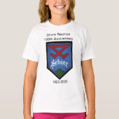 ショア懇親会100周年記念盾（女子） Tシャツ (正面)