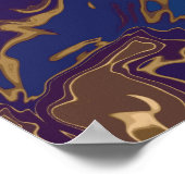 ショア抽象芸術アート ポスター (角)