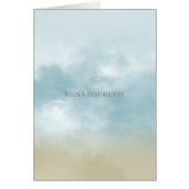 ショア海サーフビーチ結婚式感謝していユー (正面)