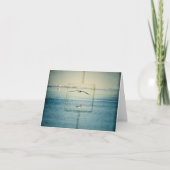 ショア空白のシーンからの写真を含むノートカード ノートカード (正面)