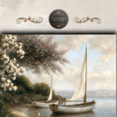 ショア・デコパージュの帆船 薄葉紙