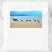 ショア・パトロール・カナダゲーゼ 長方形シール (バッグ)