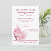 「ショア・ラブ」バチェロレッテ週末 招待状 (スタンド正面)