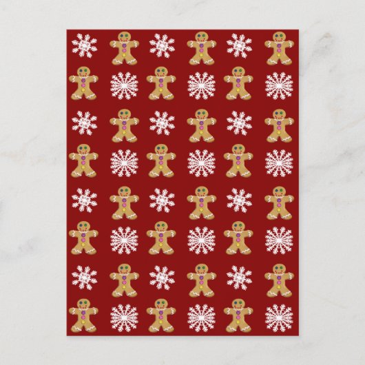 ショウガおよび雪 ポストカード (正面)