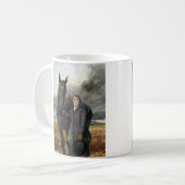 ショウガおよび黒い美しいの本2の写真 コーヒーマグカップ (正面左)