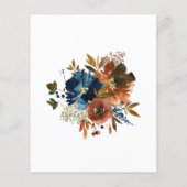 ショウガとネイビー結婚フローラの侵入 チラシ (裏面)