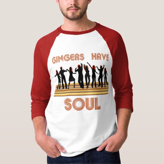 ショウガに精神の列車があります Tシャツ (正面)
