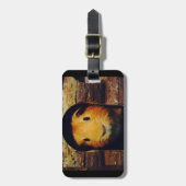 ショウガのモルモットのギフト ラゲッジタグ (正面縦)