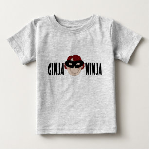 ショウガの忍者 ベビーTシャツ