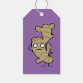 ショウガの根の健康なアジアスパイス ギフトタグ (正面)