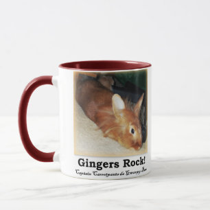 ショウガの石! 非難のバニーウサギ2 TonMug マグカップ