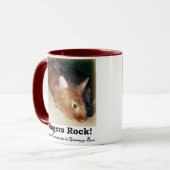 ショウガの石! 非難のバニーウサギ2 TonMug マグカップ (正面左)