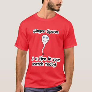 ショウガの精液 Tシャツ