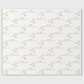 ショウガのGingerolの分子の化学式 ラッピングペーパー (フラット)