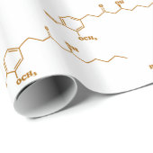 ショウガのGingerolの分子の化学式 ラッピングペーパー (ロールコーナー)