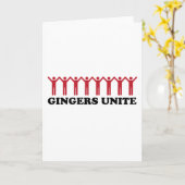 ショウガは結合します カード (黄色い花)