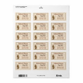 ショウガ入りハニージャングルデンロッド製品 ラベル (フルシート)