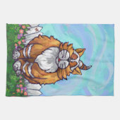 ショウガ猫のギフト及び付属品 キッチンタオル (横)