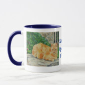 ショウガ猫のマグ マグカップ (左)