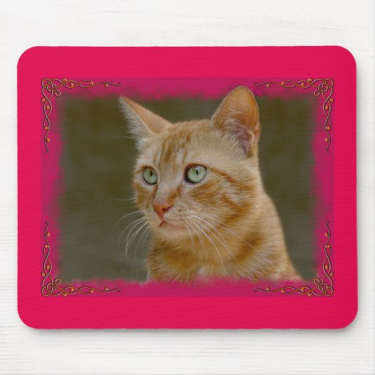 ショウガ猫Mausepad マウスパッド (正面)