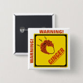 ショウガ警報! 缶バッジ (正面&裏面)