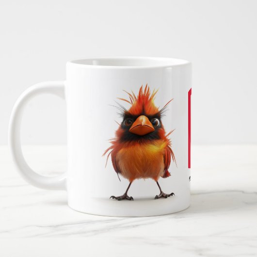 ショウジョウコウカンチョウ ジャンボコーヒーマグカップ (左)