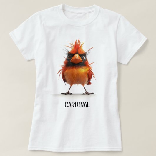 ショウジョウコウカンチョウ Tシャツ (デザイン正面)