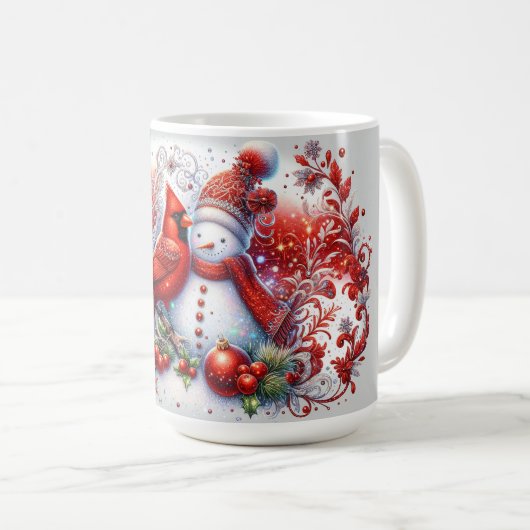 ショウジョウコウカ コーヒーマグカップ (正面右)