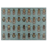 ショウジョウバエのミバエの遺伝学-突然変異体 カッティングボード (正面)