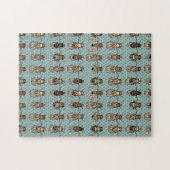 ショウジョウバエの突然変異体 ジグソーパズル (横)