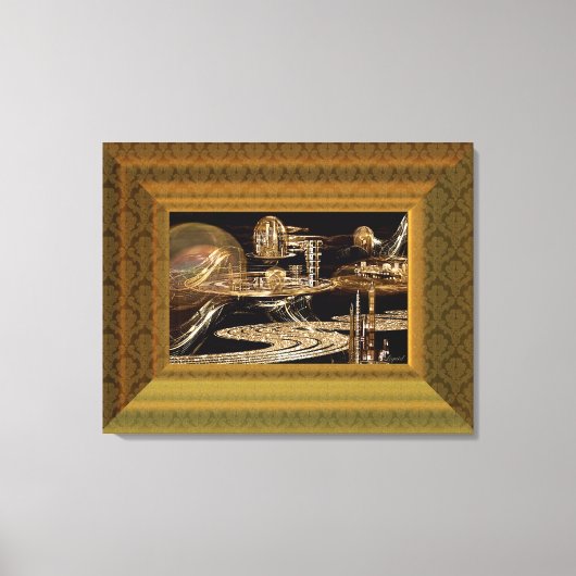 ショウジョウバエキャンバスプリント キャンバスプリント (正面)