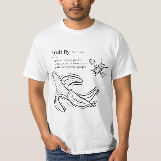 ショウジョウバエ Tシャツ (正面)