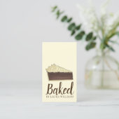 ショオフライパイPAオランダバイ焼いたベーカリーベイカーフード 名刺 (スタンド正面)