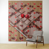 ショオラートおよびさくらんぼ タペストリー (インサイチュ)