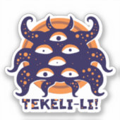 ショグゴス山脈の狂気ロベクラフト シール (正面)