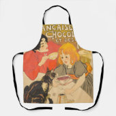 ショコフランスのラと紅茶の会社,アールヌーボー エプロン (正面)