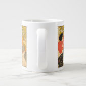 ショコフランスのラと紅茶の会社,アールヌーボー ジャンボコーヒーマグカップ (裏面)