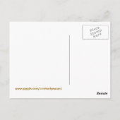 ショコラエコンフェジェリーヴィンテージラベル ポストカード (裏面)