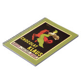 ショコラクラウス広告ポスター ノートブック (左側)