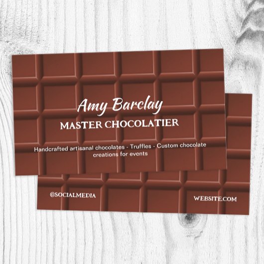🍫ショコラティエカスタムー 名刺