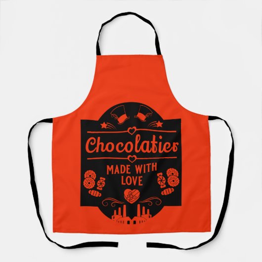 ショコラティエ・メーカー エプロン (正面)