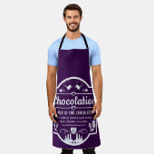 ショコラティエ・メーカー エプロン (着用した状態)