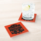 ショコラティエ・メーカー ガラスコースター (アングル)