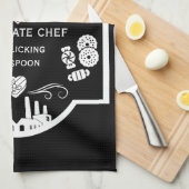 ショコラティエ・メーカー キッチンタオル (四つ折り)