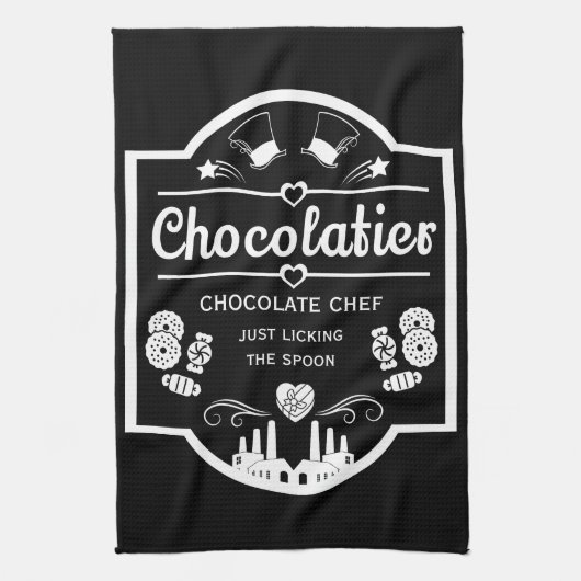 ショコラティエ・メーカー キッチンタオル (縦)