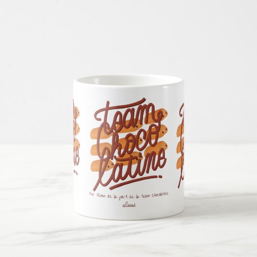 ショコラティーンコーヒーマグ コーヒーマグカップ (中央)