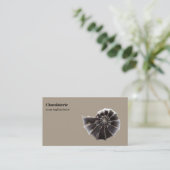 ショコラテリーチョコレート店ショアコースタルシーシェル 名刺 (スタンド正面)