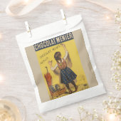 ショコラメニエ小さな女の子ウォール書ズ フェイバーバッグ (クリップ留めされた状態)